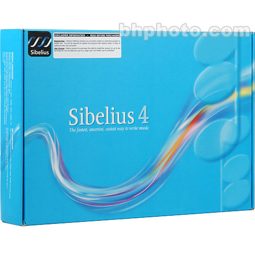 Sibelius 4 Software - Educational Discount