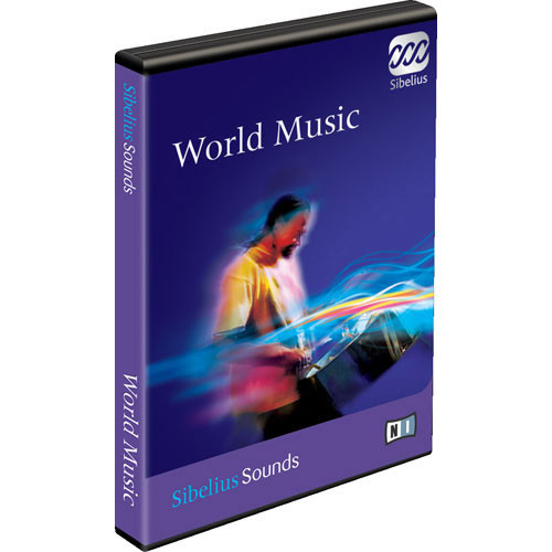Sibelius World Music - Sample Library for Sibelius 5 - Educational Institution Discount (Pricing per Seat for 11 to 50 Seats)