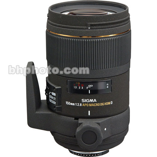 Sigma 150mm f/2.8 EX APO Macro EX DG HSM Autofocus Lens for Nikon AF