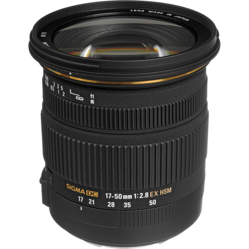 Sigma 17-50mm f/2.8 EX DC OS HSM Lens for Canon EF