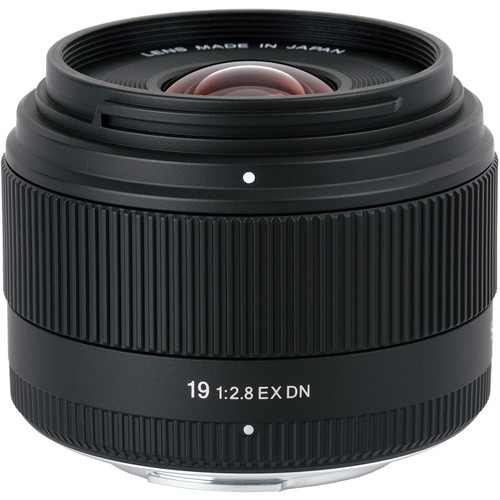 Sigma 19mm f/2.8 EX DN Lens for Micro 4/3 Format