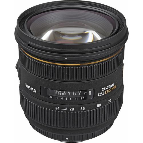Sigma 24-70mm f/2.8 IF EX DG HSM Lens for Nikon F