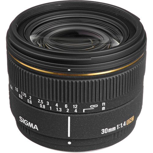 Sigma 30mm f/1.4 EX DC Autofocus Lens for Pentax Digital B&H