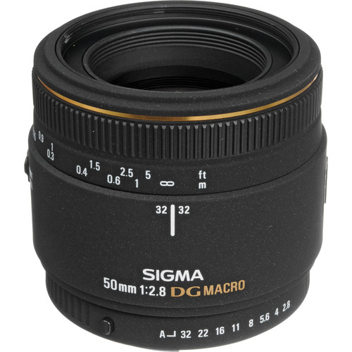Sigma 50mm f/2.8 EX DG Macro Autofocus Lens for Pentax AF