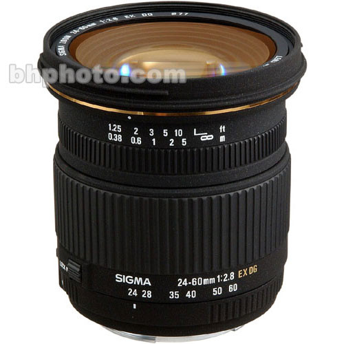 Sigma 24-60mm f/2.8 EX DG Autofocus Lens