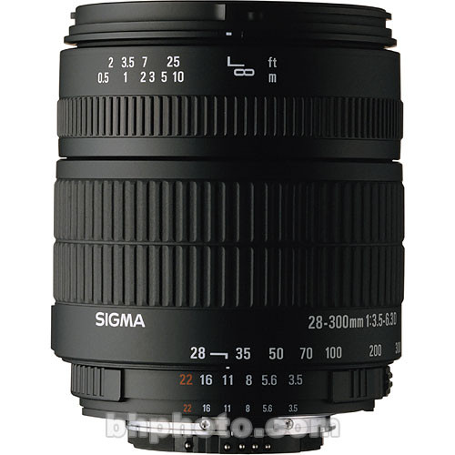 Sigma 28-300mm f/3.5-6.3 DG Macro Autofocus Lens for Sigma