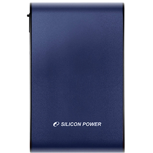 Silicon Power 500GB A80 Portable Hard Drive (Sports Car Royal Blue)