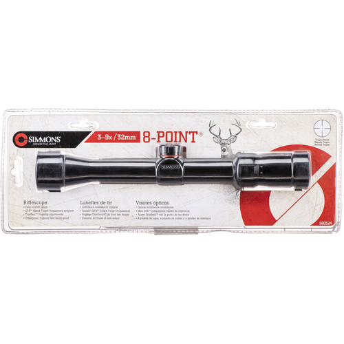 Simmons 8-Point 3-9x32 Riflescope  (Matte Black)