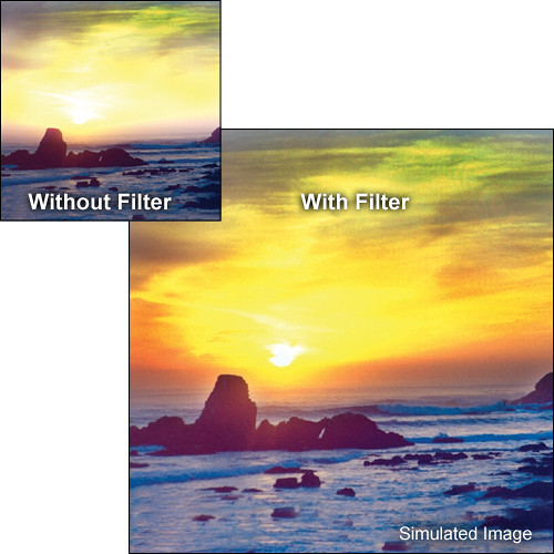 Singh-Ray Daryl Benson Reverse Neutral Density Graduated Filter (4-Stop) (Cokin P)