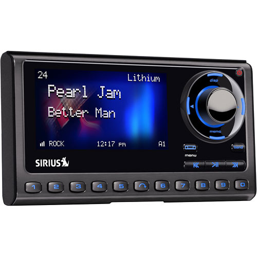 Sirius Satellite Radio SP5TK1  Sportster 5 Dock & Play Radio + Vehicle Kit
