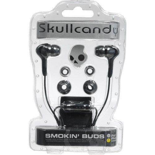 Skullcandy Smokin' Mic'd Buds In-Ear Headset (Black)