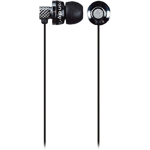 Skullcandy TITAN In-Ear Headphones (Black/Chrome)