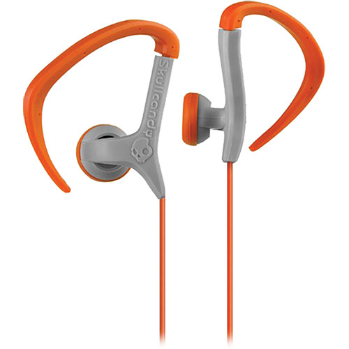 Skullcandy Chops Sport Earbuds (Orange and Gray)