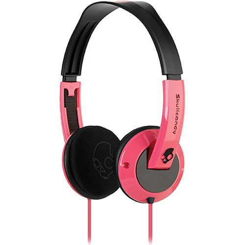 Skullcandy Uprock SC On-Ear Stereo Headphones (Pink/Black)