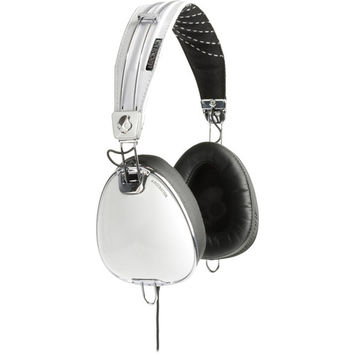 Skullcandy Roc Nation Aviator Around-Ear Headphones with Mic (White)