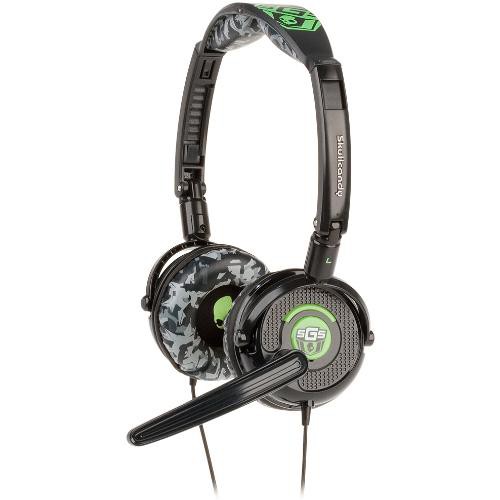 Skullcandy Lowrider SGS DJ-Style Stereo Headset with Boom Mic for Xbox 360