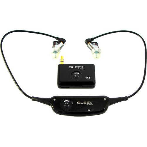 Sleek Audio SA6 In-Ear Headphone and W-1 Wireless Accessory Bundle