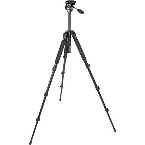 SLIK Pro 340 EZ Tripod with SH-707E 2-Way, Pan-and-Tilt Head