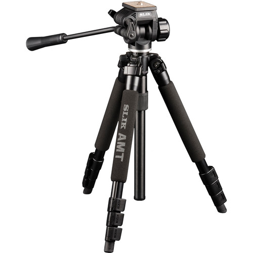 SLIK PRO 340 QF AMT Tripod with 504QF-II Pan/Tilt Head