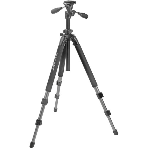 SLIK Pro 500 DX Tripod with SH-705E 3-Way, Pan-and-Tilt Head