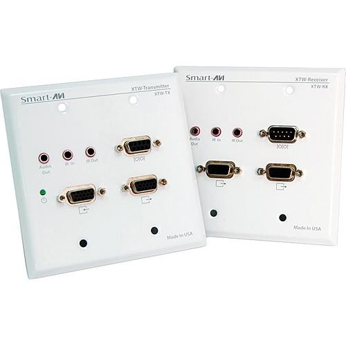 Smart-AVI XTWALL UXGA Video, Stereo Audio, RS-232, and IR Extender