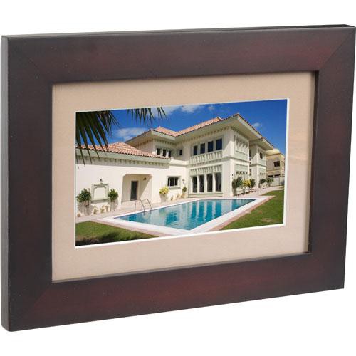 Smartparts SP72 7" Digital Picture Frame (Brown Wood)