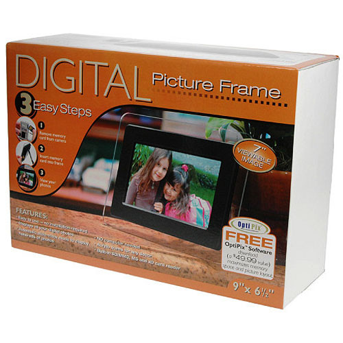 Smartparts 7" Digital Picture Frame (Black)