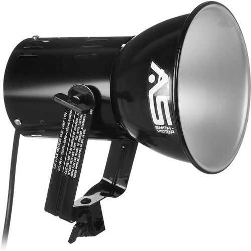 Smith-Victor Q80 600W Quartz Light with Broad Flat 100-Degree Beam (120-240 VAC)