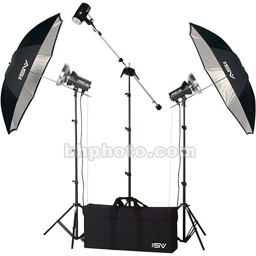 Smith-Victor FL220 Three Monolight Kit (120VAC)