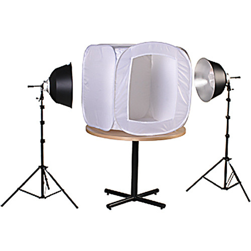 Smith-Victor FLB-2 700W 2-Fluorescent Light 28" Tent Kit (120 VAC)