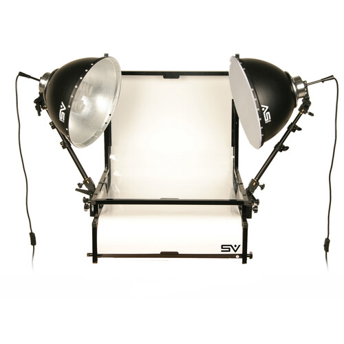 Smith-Victor TST-F2 Two Light Fluorescent Shooting Table Kit (120VAC)