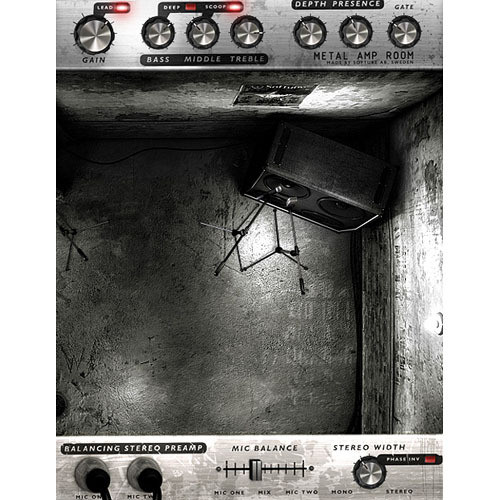 Softube Metal Amp Room - Virtual Guitar Amplifiers Plug-In (Native)