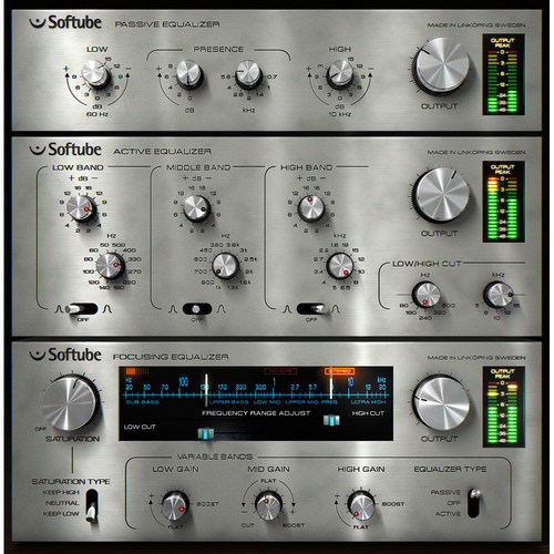 Softube Passive-Active Pack - Modeled EQ Bundle (Native)