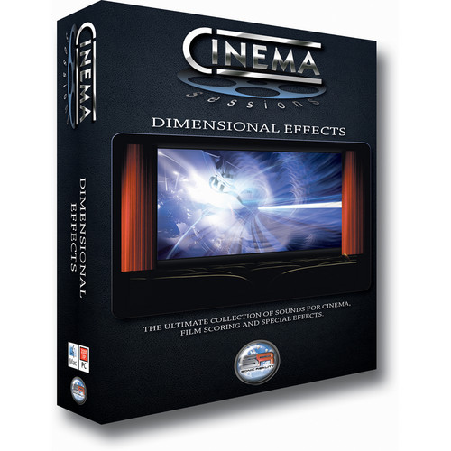 Sonic Reality Cinema Sessions Dimensional Effects Sound Effects Collection
