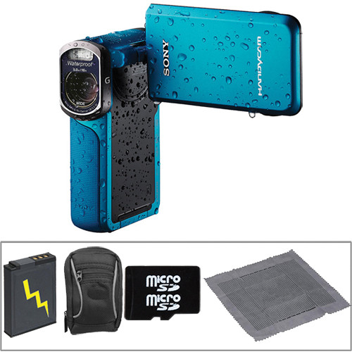 Sony 16GB HDR-GW77V Waterproof Full HD Camcorder Advanced Kit