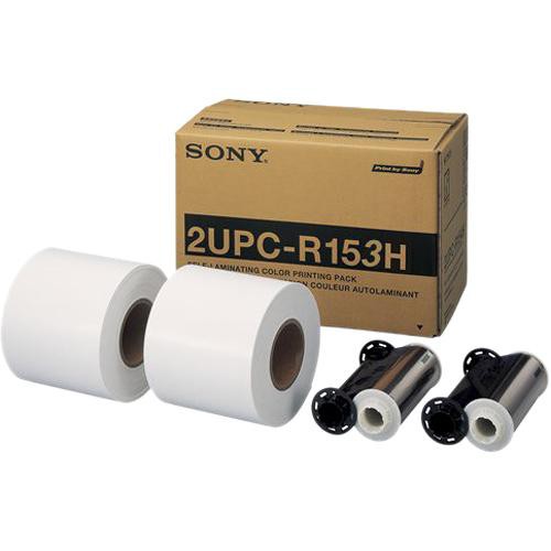 Sony 2UPC-R153H 3 x 5" Self Laminating Color Printing Pack (1220 Prints)