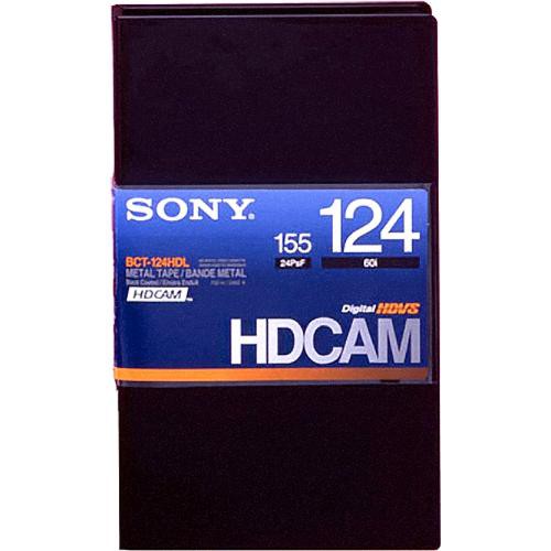 その他 SONY HDCAM BCT-124HDL & Digital BETACAM Sony BCT-124HDL HDCAM Videocassette, Large BCT124HDL/US B&H