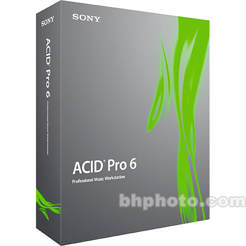 Sony ACID Pro 6 Software
