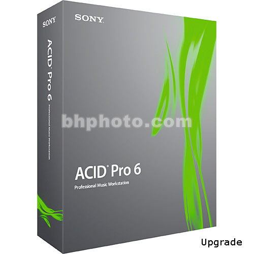 Sony ACID Pro 6 Software Upgrade from ACID Pro 5