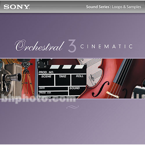 Sony Creative Software Sample CD: Orchestral Series 3 - Cinematic