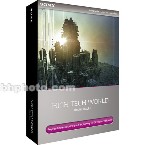 Sony Creative Software Cinescore Theme Pack: High Tech World
