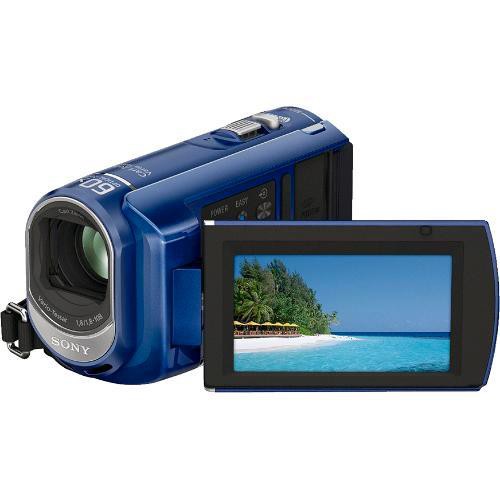 Sony DCR-SX40 4GB Handycam Camcorder (Blue) DCRSX40L B&H Photo