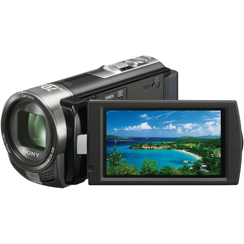 Sony DCR-SX45 SD Flash Memory Camcorder (Black) DCRSX45/B B&H