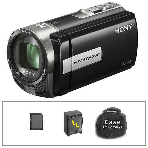 Sony DCR-SX65 Flash Memory Camcorder with Basic Accessory Kit