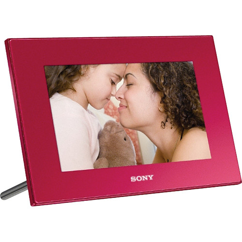 Sony DPF-D72N/R Digital Photo Frame 7" LCD (Red)