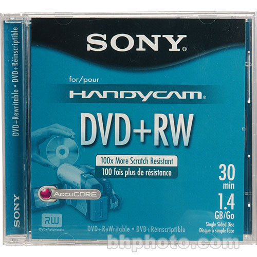 Sony 8cm DVD+RW for Camcorders (1)