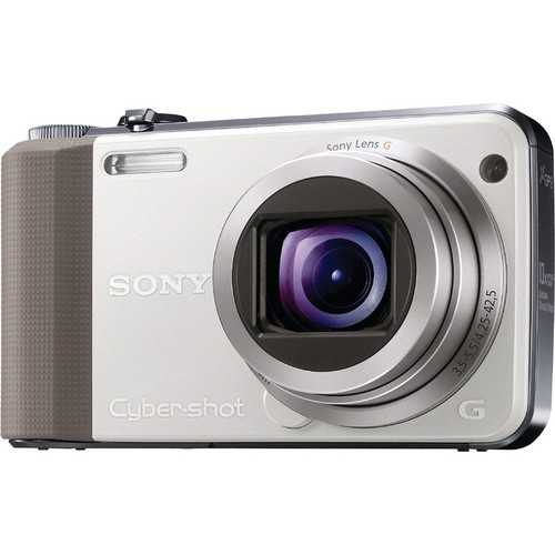 Sony Cyber-shot DSC-HX7V Digital Camera (White)