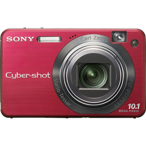 Sony Cyber-shot DSC-W170 Digital Camera (Red)