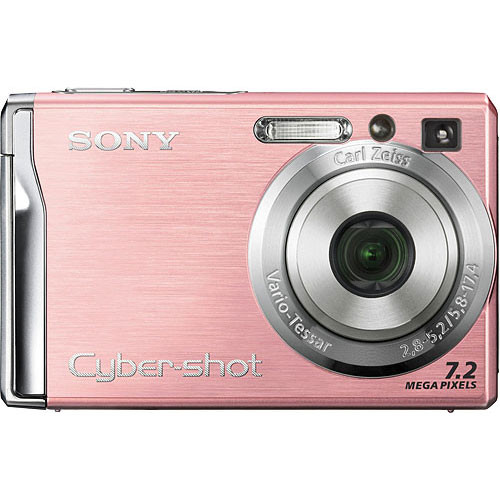 Sony Cyber-shot DSC-W80 Digital Camera (Pink)