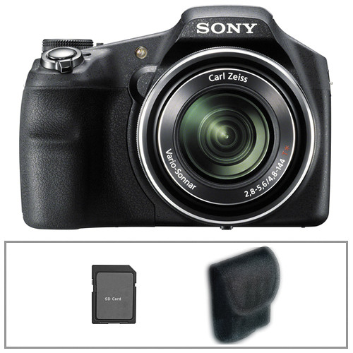 Sony Cyber-shot DSC-HX200V Digital Camera with Basic Accessory Kit
